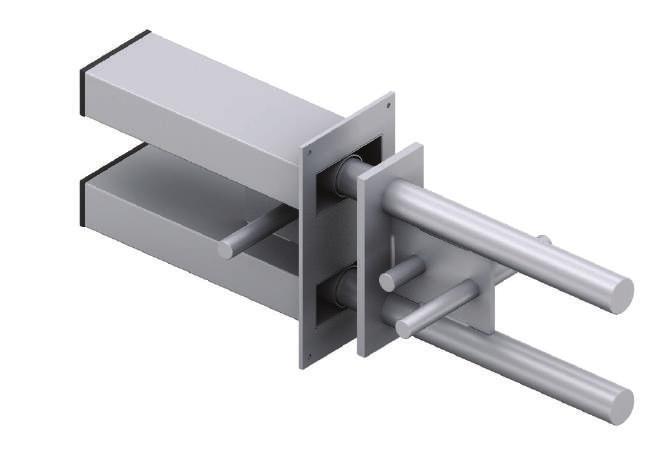 ANCON da gama DSD oferecem vantagens significativas sobre as cavilhas simples. Cada conector é um conjunto de duas partes, compreendendo uma manga e um componente de cavilha.