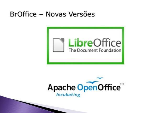 descobrir automaticamente o significado das áreas dos softwares do BrOffice.