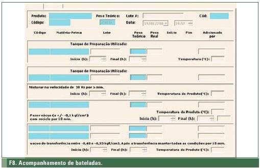 Page 5 of 7 Controle via PLC, SCADA e Softwares de Bateladas (baseados na norma para bateladas ISA S88) Dependendo da característica do processo e da flexibilidade exigida pelo mesmo, uma aplicação