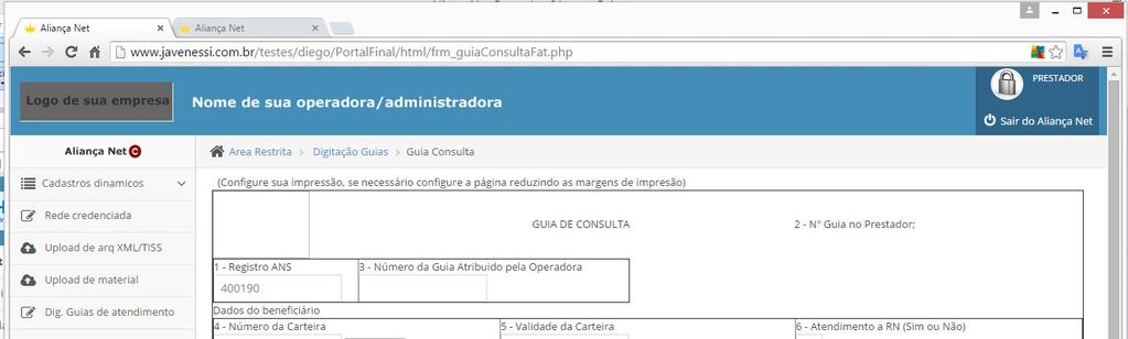 Cm base nas exigências e nrmativas estabelecidas que tratam da brigatriedade das peradras dispnibilizarem um prtal crprativ para seus beneficiáris e prestadres, desenvlvems um prtal cmpletamente