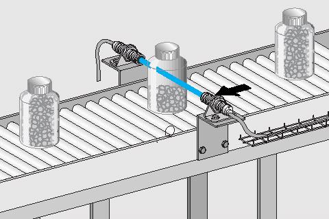 O receptor é composto por um fototransistor sensível a luz, que em conjunto com um filtro sintonizado na mesma freqüência de pulsação dos flashes do transmissor, faz com que o receptor compreenda