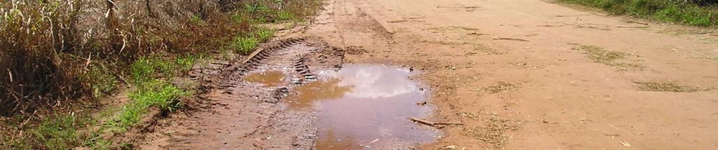 movimento de água provocou deslocamento de materiais em suspensão.