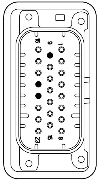 Instalação e Conexão As conexões com as entradas digitais podem ser realizadas conforme as figuras abaixo: 3 +15 V DI3 DI4 DI5 DI6 DI7 DI8 +15 V DI1 DI2 Figura 3.