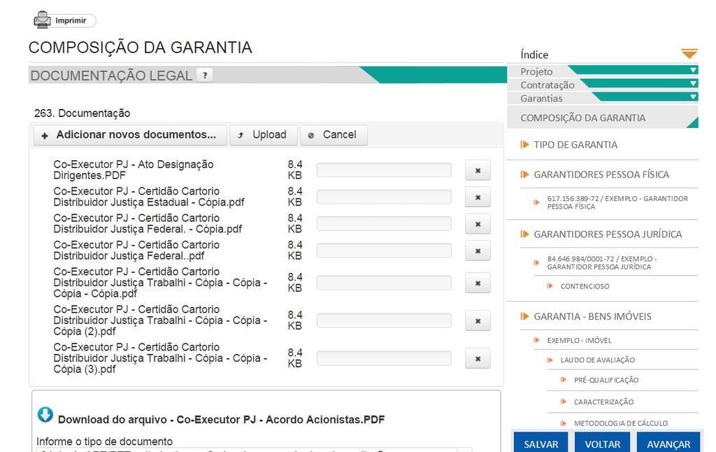 2.4.6 Bem móvel O procedimento a ser seguido é o