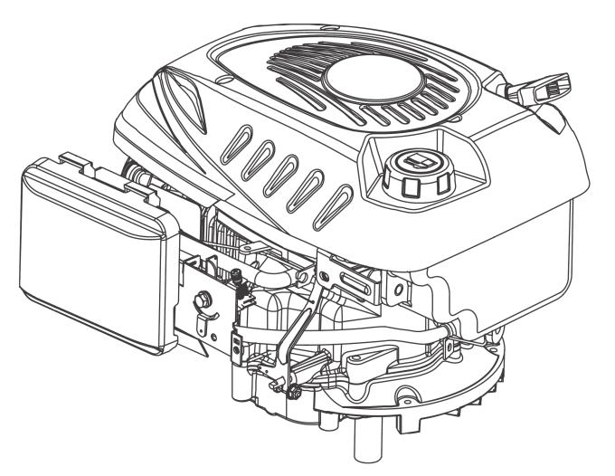 Use o equipamento em uma superfície nivelada e estável. Se o motor for inclinado, haverá risco de derramamento de combustível.