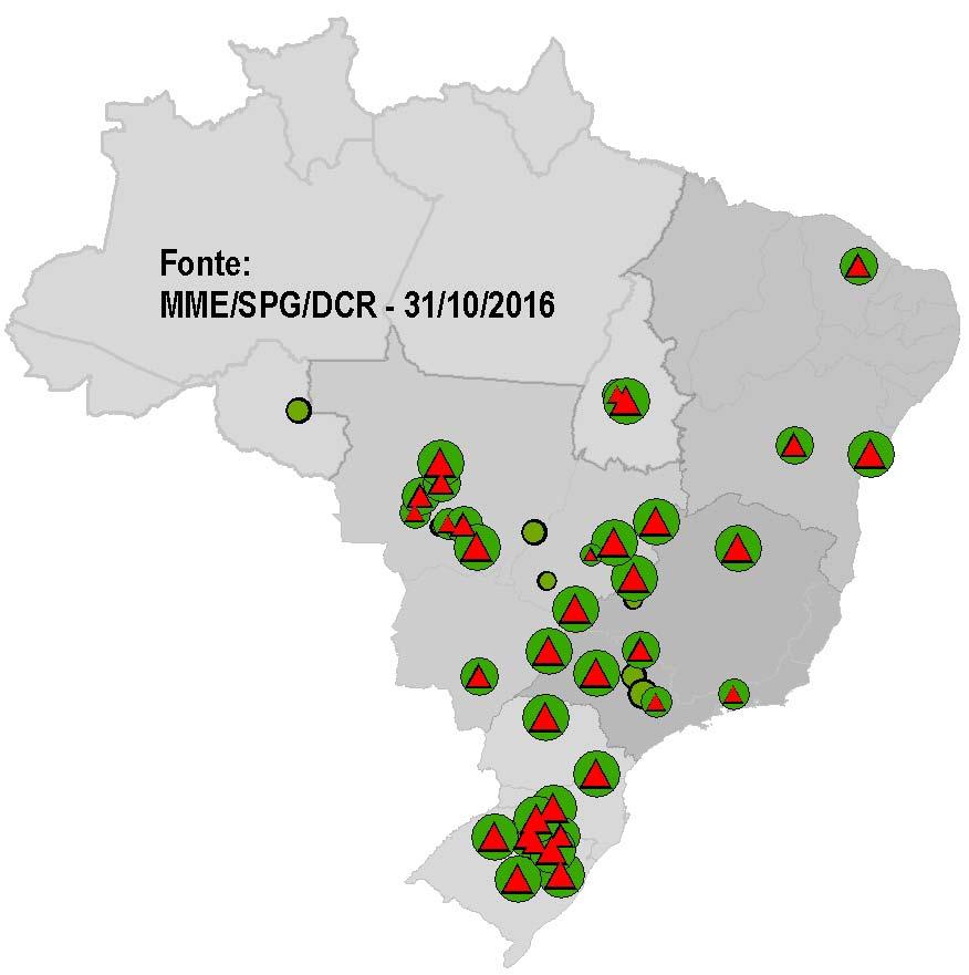 Em outubro, havia 48 unidades aptas a operar comercialmente, do