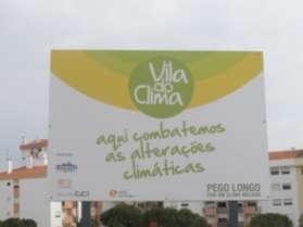 Vila do Clima Em Execução Acções de sensibilização á população; Troca de lâmpadas incandescentes por