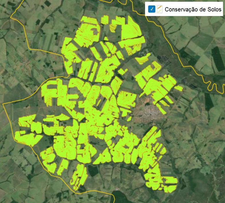 Aplicação: Portal de Mapas da Itaipu PMI Programa 240 Conservação de