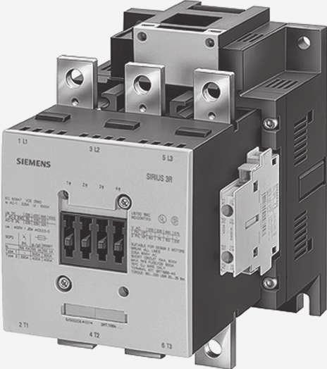 Contatores de potência RT, TF Motores trifásicos Potências máximas AC / AC, Hz em V ( cv / kw ) 8 V ( cv / kw ) V ( cv / kw ) nominal máxima (A) Contator ) nominal máxima AC Dimensões em mm Fusíveis