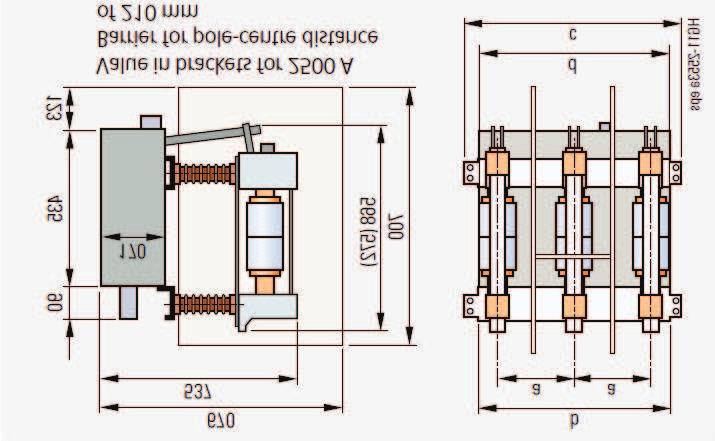 Motor para carregamento de mola Contatores auxiliares Linguagem das instruções de operação VCC 8 VCC VCC VCA B C E J 5 VCC 5 VCA VCC VCA Z Z F K NA + NF / Régua de bornes NA + NF / pinos Inglês