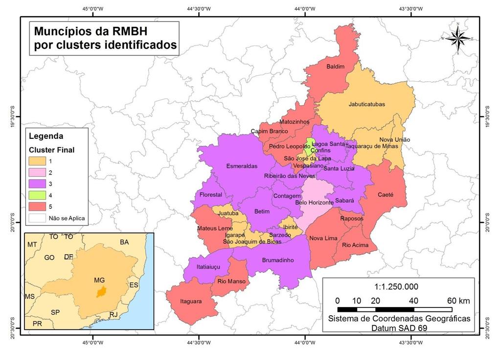 valores percentuais mais elevados que os demais grupos de alunos matriculados no município e com endereço fora da RMBH.