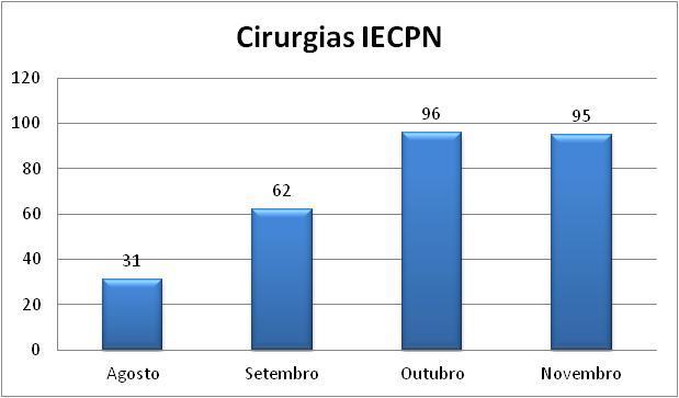 6.3 - CENTRO CIRÚRGICO Realizado total de 95