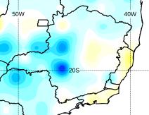 83 Figura 19 - Precipitação total mensal e média de vazão mensal do rio São