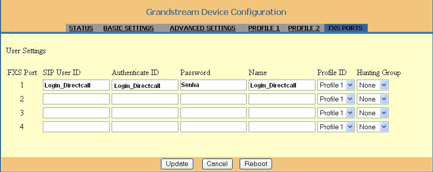 Local SIP Port: 5060 SIP Server: sip2.directdial.com.