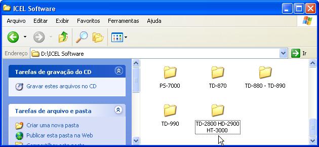 6.5. Instalando o Software a. Abra o CD de software e procure a pasta com o nome do Data Logger. b.