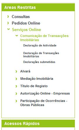 SERVIÇOS ONLINE