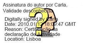 II ENCONTRO ANUAL DO INCI Dúvidas e constrangimentos: É possível alterar a assinatura digital, Como? Como proceder quando a aplicação não reconhece a assinatura digital?