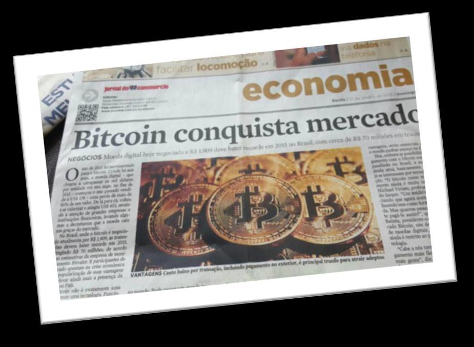 MERCADO BITCOIN - CRIPTOMOEDAS O bitcoin pode fazer parte da
