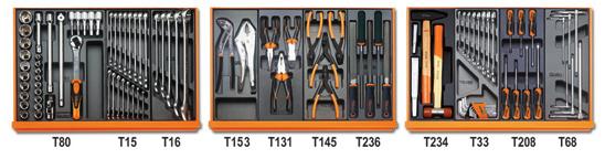 5904VI/1T jogo de 98 ferramentas Manutenção industrial 14.5 kg Nr.