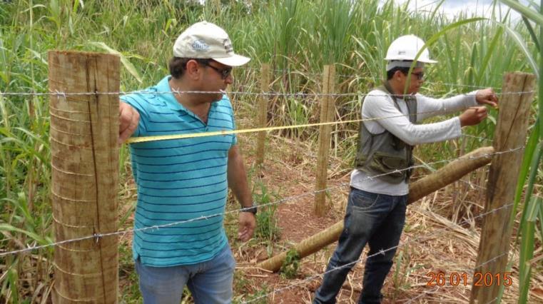 Na cabeceira do riacho Brejão foram identificados diversos usos