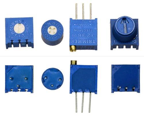 Potenciômetro Resistor variável.