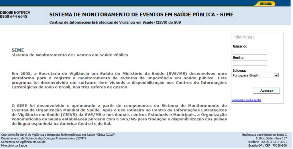 IDÉIAS INÉDITAS E ÚTEIS Criação de e-mail institucional temporário para o COES: coes1418@saude.gov.