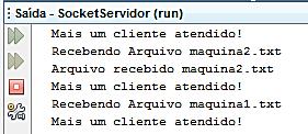 Figura 8. Lista dos processos executados no cliente Figura 9.