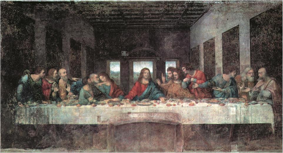 REPRODUÇÃO - MOSTEIRO DE SANTA MARIA DELLE GRAZIE, MILÃO A pintura