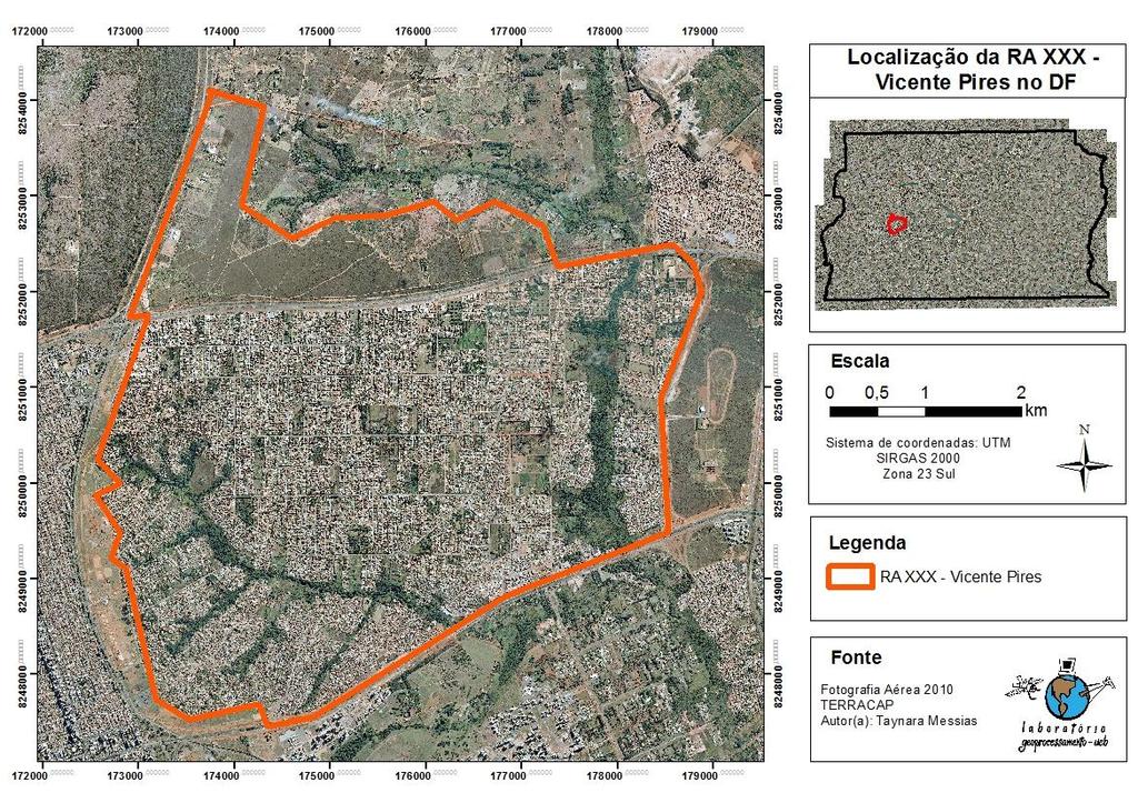 7 1.3 Caracterização e localização do empreendimento A Colônia Agrícola Vicente Pires surgiu da centralização da expansão da Colônia Agrícola Águas Claras em 1989 para as Colônias Agrícolas Vicente