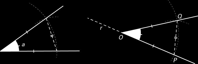 A coerência deste procedimento, ou seja, o facto de podermos escolher arbitrariamente os pontos nas referidas condições, fundamenta-se num pressuposto básico da Geometria que pode ser considerado