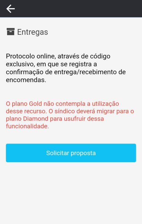 PAINEL INFORMATIVO e MENU Os recursos sinalizados com Caso tenha interesse em contratar o