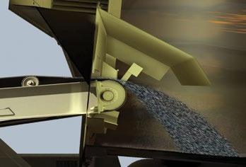 Sensores de fluxo: detecta automaticamente a falta do material no silo, sem a intervenção do técnico.