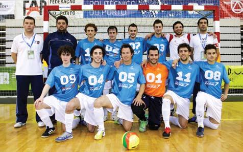 Actividade Internacional Campeonato Europeu Universitário de Futsal, 19 a 20 de Julho de 2010, Zagreb (Croácia) André Mendes da Costa Eduardo Rodrigues Nuno Cunha Wilson Santos João Nogueira João