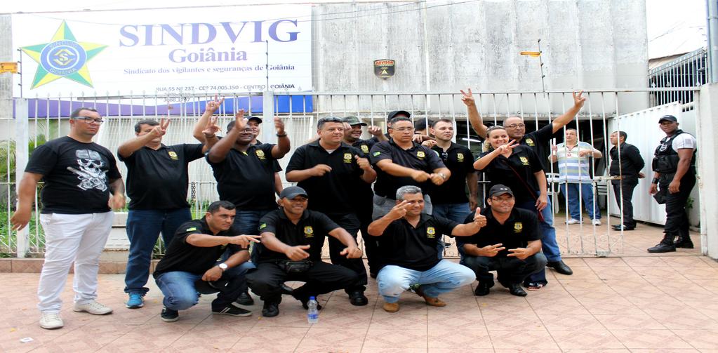 Vigilantes conquistam uma direção forte e unida ao Sindvig/GO com a vitória da Chapa 02 A Chapa 02 Vigilantes em Alerta Goiânia, formada por vigilantes em oposição à antiga gestão que deixou