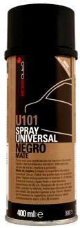 SPRAY UNIVERSAL NEGRO U101 MATE / U303 SATINADO O Spray Universal é uma laca que se pode usar sobre superfícies como