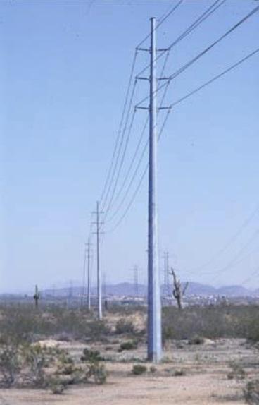 estruturas para as mais diversas finalidades, tais como em torres de suporte de linhas de distribuição de energia,