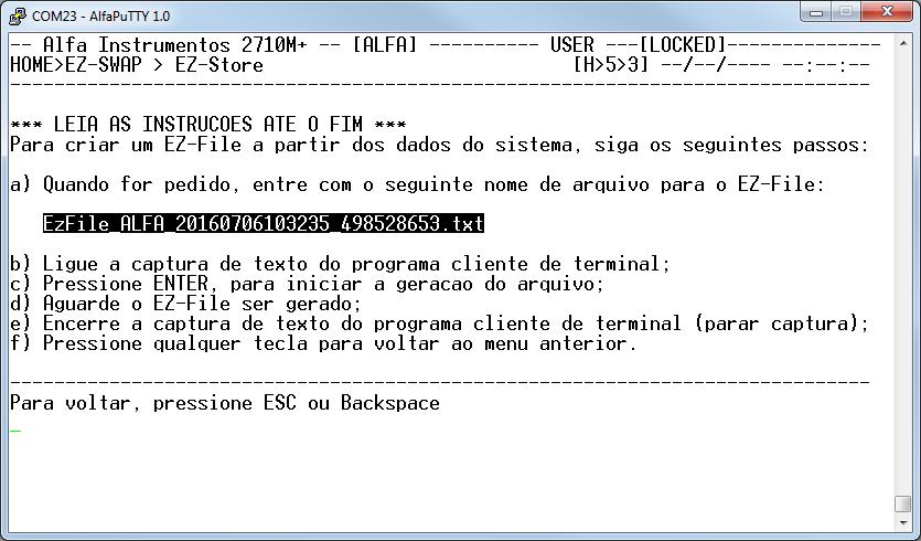 5. Copiar o nome gerado automaticamente; 6. Habilitar a captura de texto do AlfaPuTTY; 13.