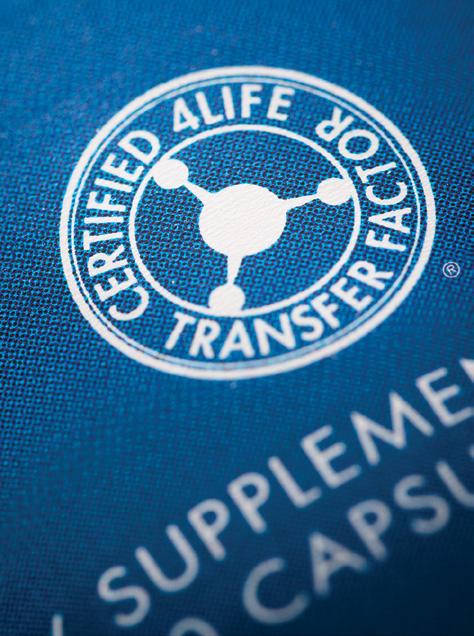 Certificado Transfer Factor A 4Life mantém rigorosamente os mais altos padrões de formulação e fabricação para cada produto que vendemos.