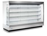 Rodapé em aço inox. APR Disponível AAC / AAC INOX SP em módulos de: 1, metros AVL (2 portas), Divisória em acrílico. AVC Para resfriados e bebidas.