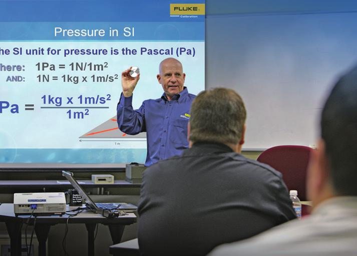 Automação, suporte e treinamento Automatize com o software COMPASS, para melhorar a uniformidade e a produção O Fluke Calibration COMPASS for Pressure foi desenvolvido especificamente para calibração