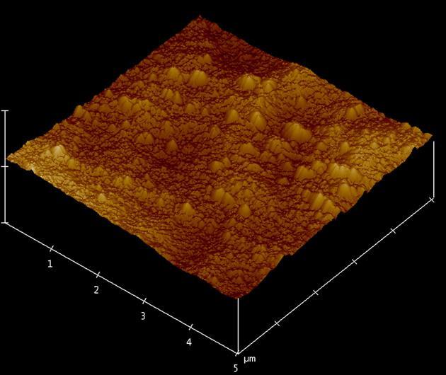 17 Figura 1 - (A) AFM (1,75X1,75µm) Amostra de de cromato (B) AFM (5X5 µm) Primer de zircônia. A B FONTE: GUSMANO et al (2007).