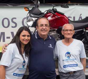 A primeira motocicleta, sorteada pelo cantor, saiu para Atílio Aparecido Ventura, de Rio Claro. Já sou idoso.