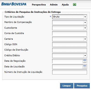 Custodiante Conta de Custódia Data de Negociação Data de Liquidação Carteira Código ISIN Código de Distribuição Crédito/Débito Quantidade Total Preço Médio Valor Líquido Quantidade aceita pelo