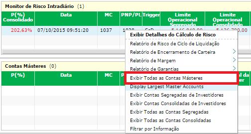 Valores de Liquidação Garantias Depositadas Exposição de Risco sem Garantia Déficit / Superávit Batch Saldo Líquido Multilateral a ser pago pelo comitente na janela de liquidação.