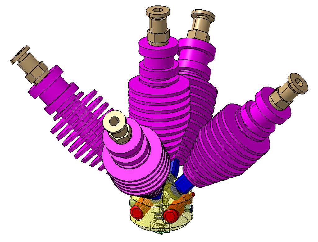 Capítulo 4 Projeto mecânico e térmico Figura 20- Modelação