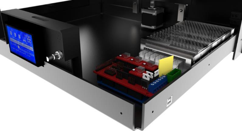 Capítulo 4 Projeto mecânico e térmico LCD sendo a sua disposição a apresentada na figura 32.