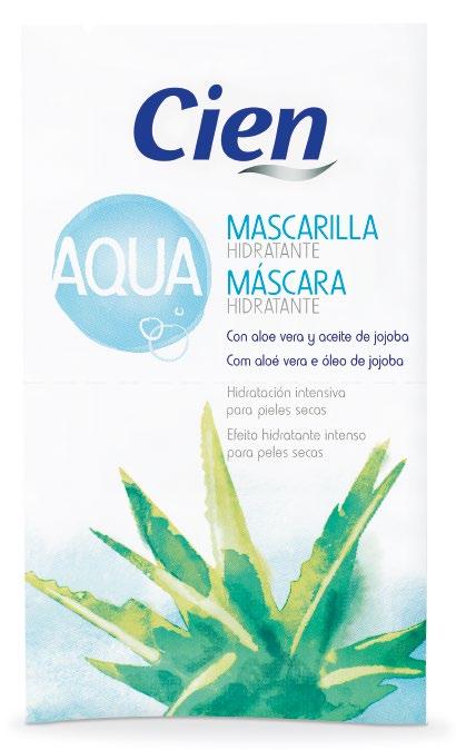 Limpeza em profundidade As máscaras faciais Cien proporcionam um cuidado intensivo e são ideias para as diferentes necessidades da pele.