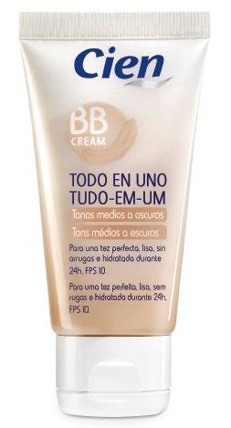 Creme de Rosto BB Nas variedades: Tons Claros ou Tons Médios e