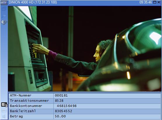 74 pt Gerir vídeos gravados Bosch Video Management System Os dados de texto são apresentados no painel de dados de texto.