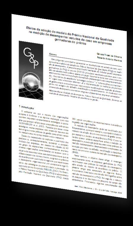 Estrutura de um Artigo Título Resumo/Abstract Palavras-chave/Key words Conteúdo introdução, revisão